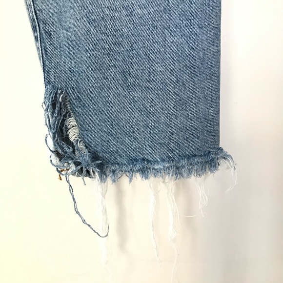 Agolde Nico high rise distressed size 28 - Picture 3 of 8